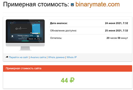 Обзор опасного проекта Binarymate (binarymate.com). Можно ли доверять? Отзывы.