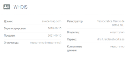 SwedenCap – очередной липовый брокер, ориентированный на присваивание себе чужих денег
