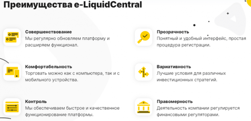 e-LiquidCentral –мошенник, работающий под видом Форекс брокера