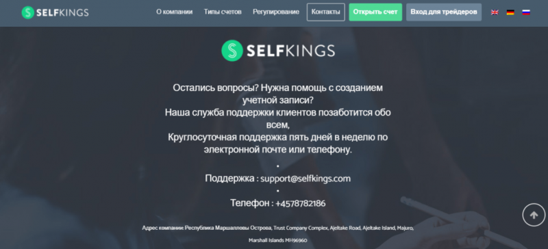 Selfkings — отзывы и обзор selfkings.com