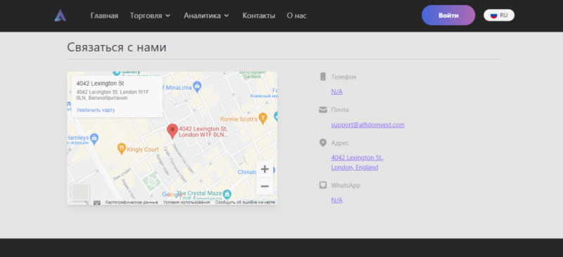 Alfido Invest — отзывы о проекте alfidoinvest.com