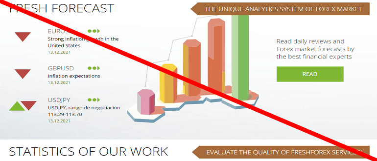FreshForex мошенник или честный брокер