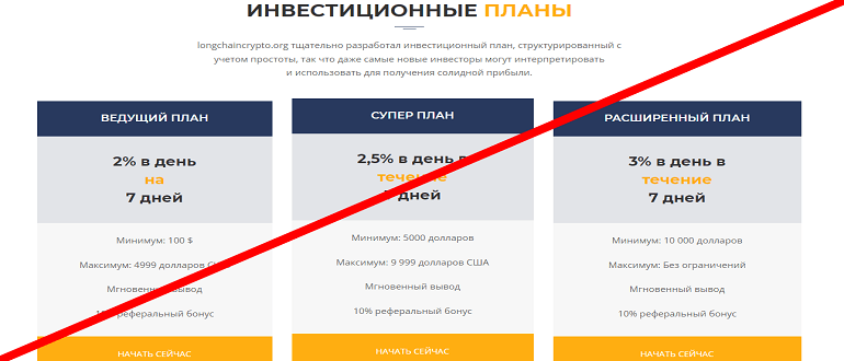 Longchaincrypto отзывы и обзор проекта