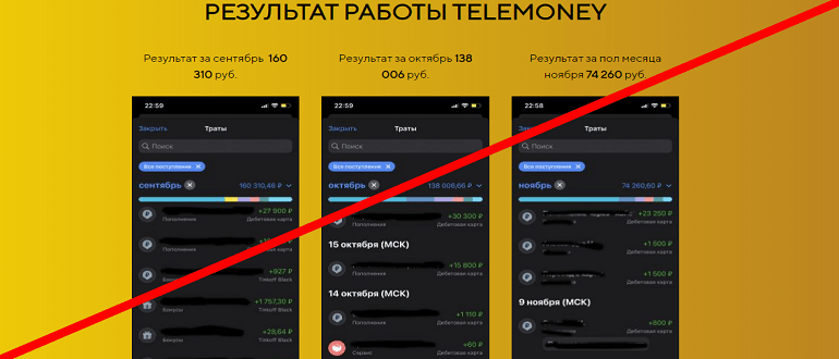 TeleMoney обзор и отзывы о ЛОХОТРОНЕ!!!