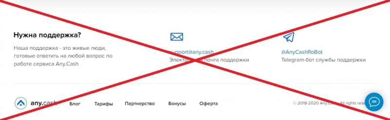 Any.Cash — отзывы клиентов о кошельке - Seoseed.ru