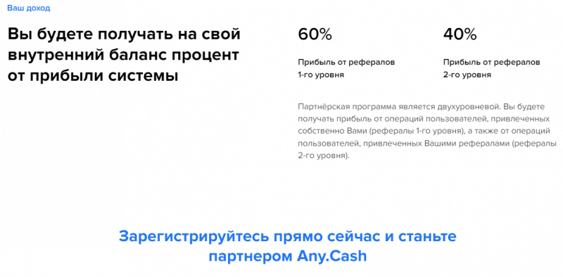 Any.cash - правда о цифровом кошельке 