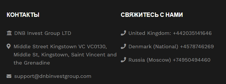 Честный обзор DNB Invest Group с отзывами пользователей