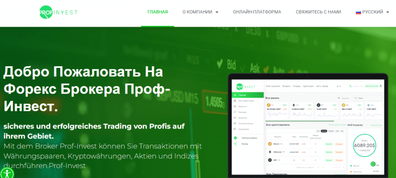 Подробно о проекте Prof-Invest 