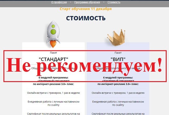 Специалист по интернет рекламе — отзывы. Виталий Гандзий и его курс - Seoseed.ru