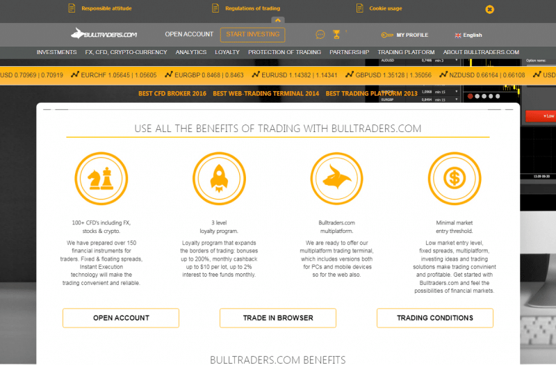 Вся информация о компании Bulltraders 