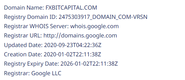 Вся информация о компании FXBitCapital 