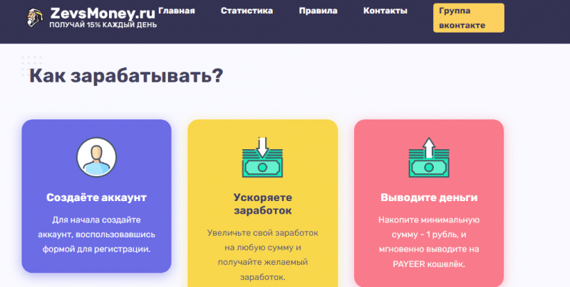 Подробный обзор ZevsMoney 