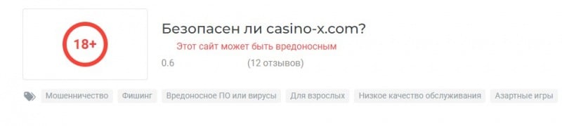 Casino X отзывы и проверка! Платят или нет?