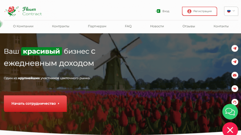 Вся информация о компании Flower Contract 