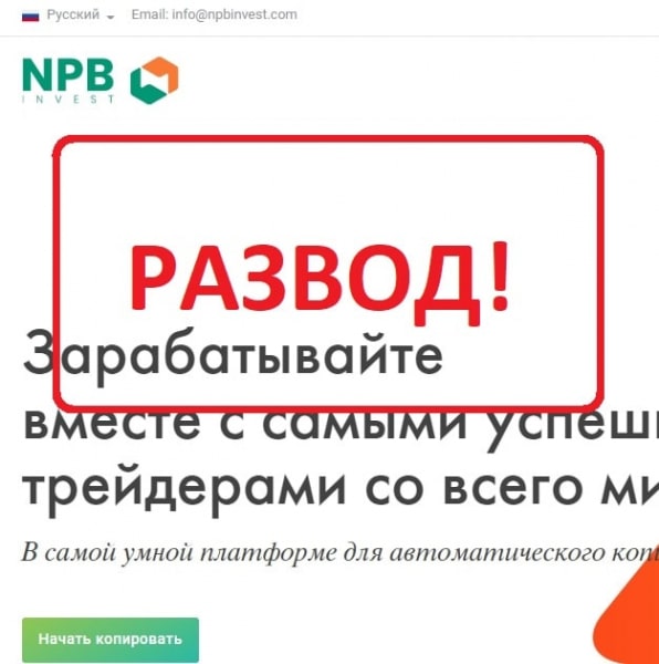 NPB Invest отзывы — проект от брокера NPBFX - Seoseed.ru