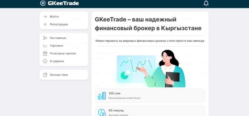 GKeeTrade — обзор на работу брокера, отзывы