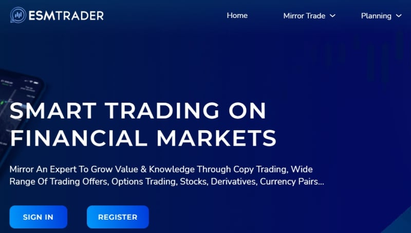 Остерегаемся. Опасное сотрудничество с брокером ESMTRADER(esmtrader.com). Отзывы, возврат денег.