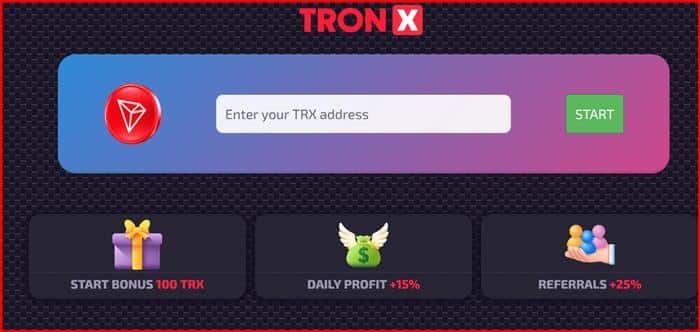 Остерегаемся. Tron-X (tron-x.biz) – инвестиционный проект без возможности вывести финансы. Как обманывают на платформе. Отзывы