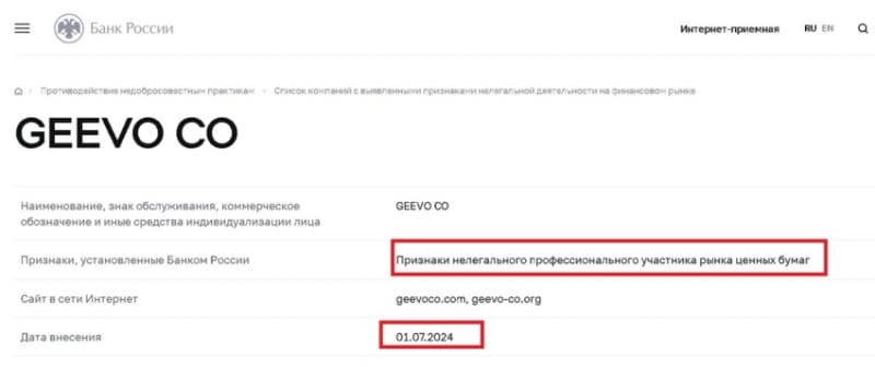 Брокер Geevo Co: обзор и отзывы клиентов. Как вывести деньги с торговой платформы?
