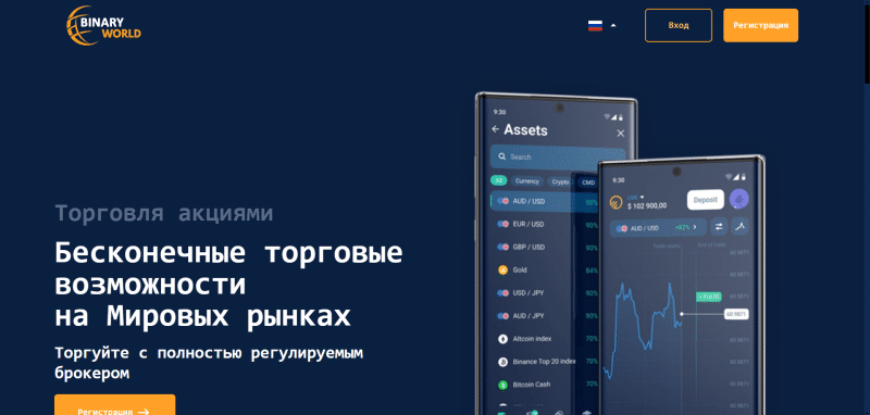 Остерегаемся. Binary World (binworld.com) — новый брокер от жуликов. Как вернуть деньги. Отзывы инвесторов