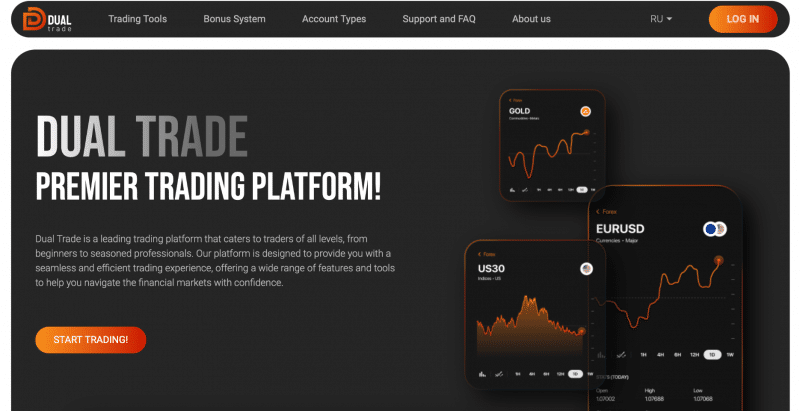 Dual Trade отзывы. Псевдоброкер?