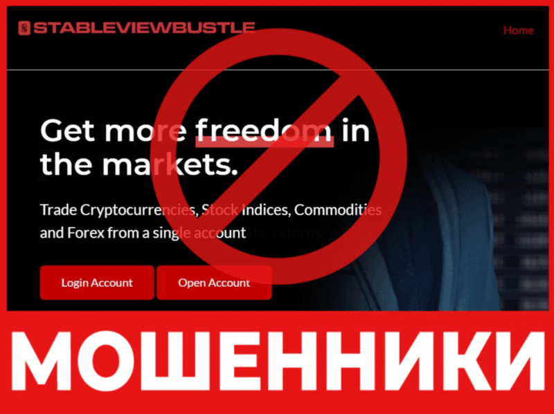 Брокер-мошенник Stable View Bustle  — обзор, отзывы, схема обмана