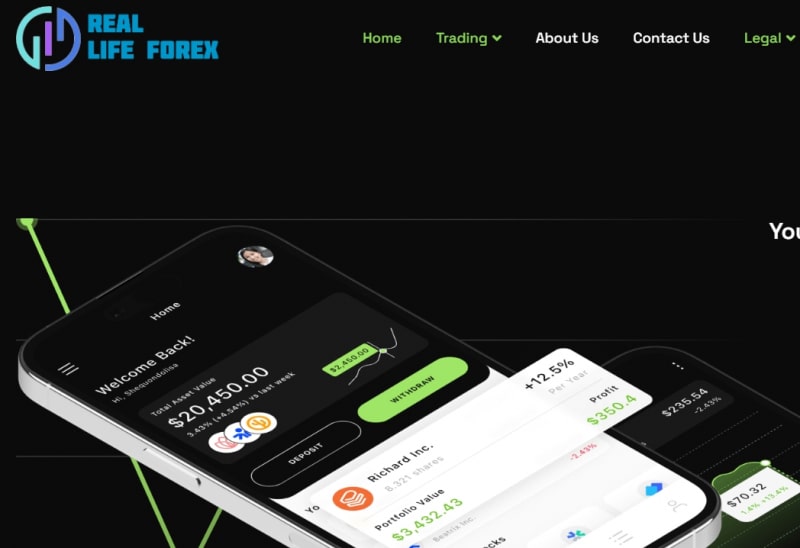 Остерегаемся. Опасный брокер reallifeforex.com: подозрительный развод и возврат денег, отзывы