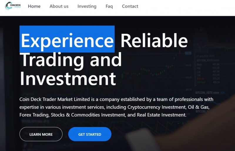 Остерегаемся. Опасный брокер Coin Deck Trader Market Limited (cdecktlimited.com) — возврат денег и отзывы: как не попасть на развод