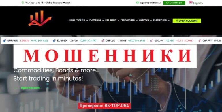 Описание условий работы в AI Fx Trade - отзывы, вывод средств