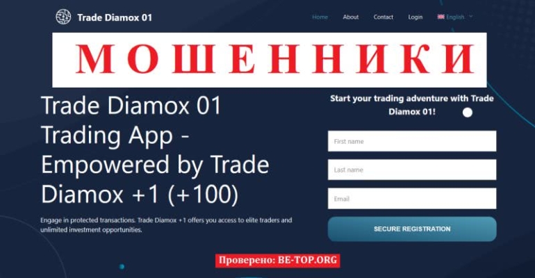 Воры из Trade Diamox 01 - отзывы, обзор, возврат средств