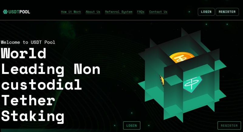 Остерегаемся. USDT Pool (usdtpool.io) — криптовалютные инвестиции на фальшивом проекте. Суть лохотрона. Отзывы пользователей
