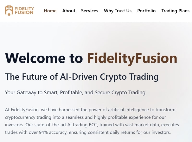 Остерегаемся. Внимание. Опасный крипто-брокер fidelityfusionltd.com: лохотрон, развод, возврат денег и отзывы