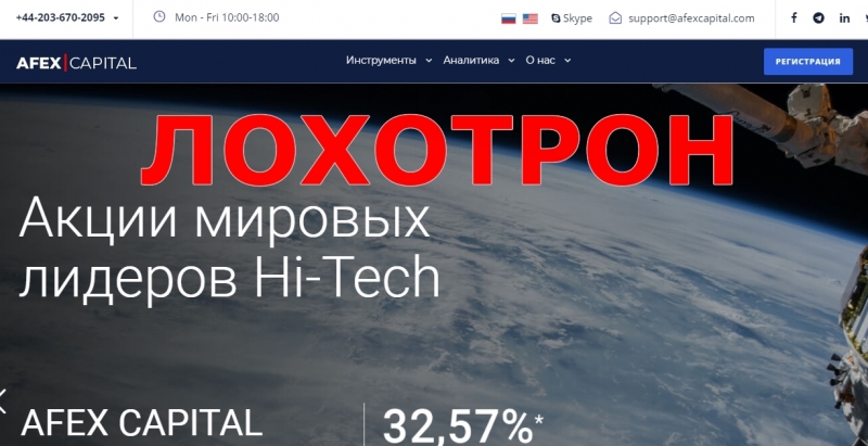 Afex Capital — отзывы о afexcapital.com