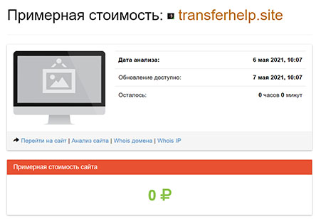 Transferhelp — помощь в возврате денег или развод?